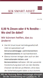 Mobile Screenshot of kik-smart-asset.de